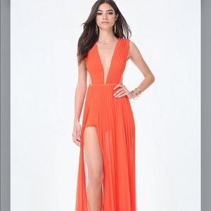bebe Orange dress